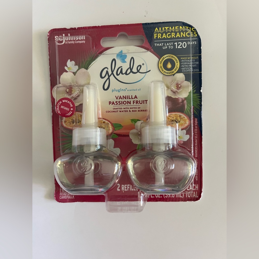 Glade PlugIns Refill, Vanilla Passion Fruit, 2 Count